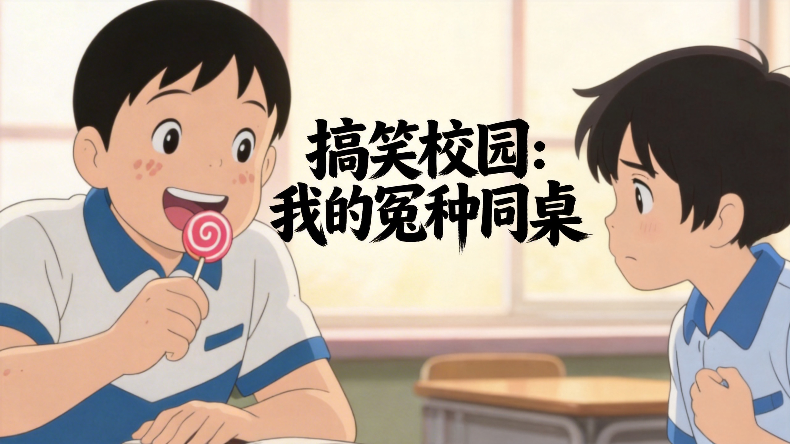 搞笑校园：我的冤种同桌封面图