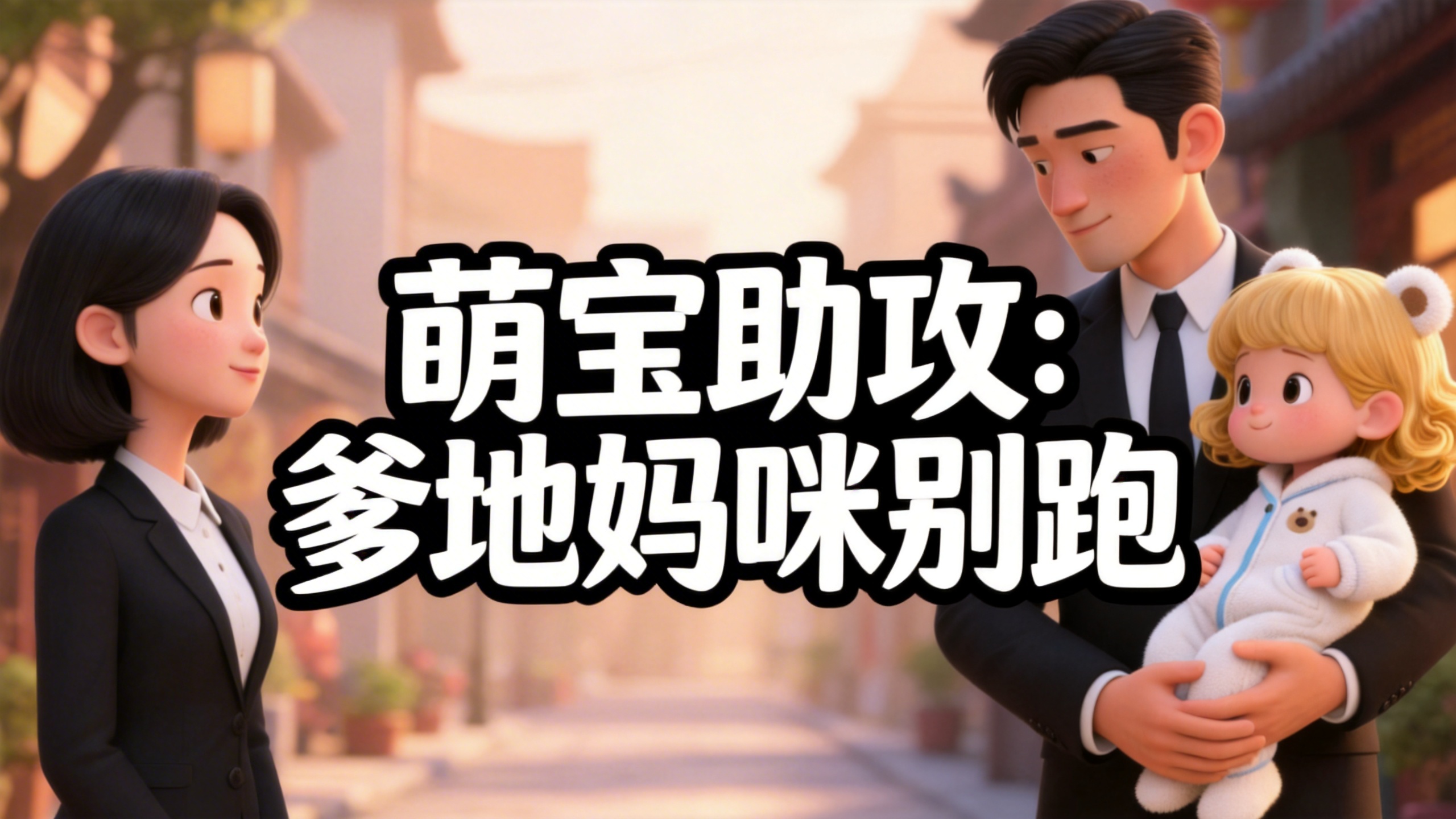 萌宝助攻：爹地妈咪别跑封面图