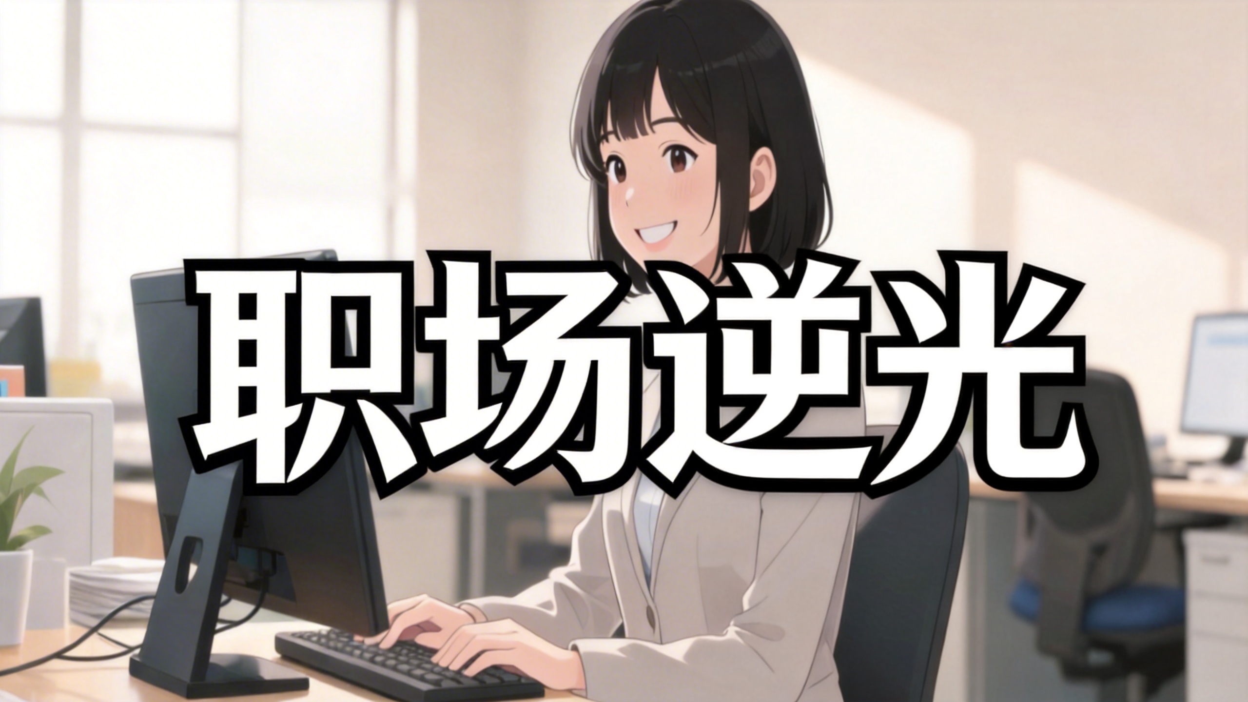 职场逆光封面图