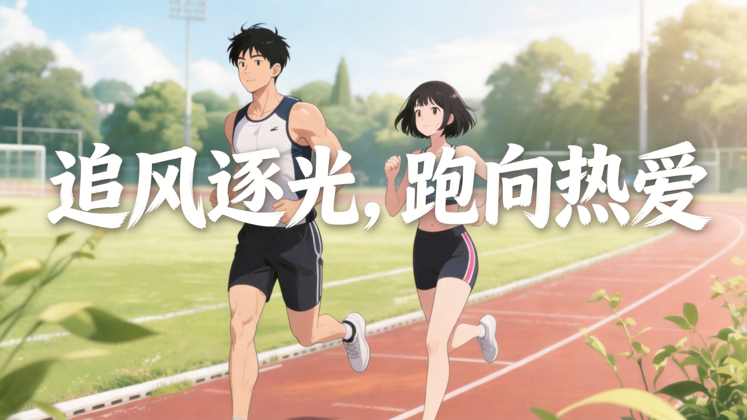 追风逐光，跑向热爱封面图